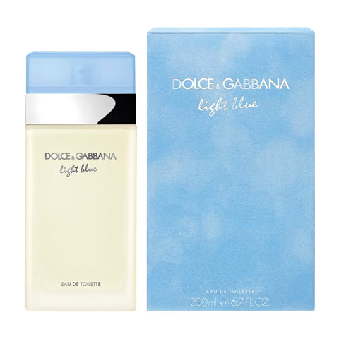 LIGHT BLUE D&G 6.7oz W EDT SPRAY